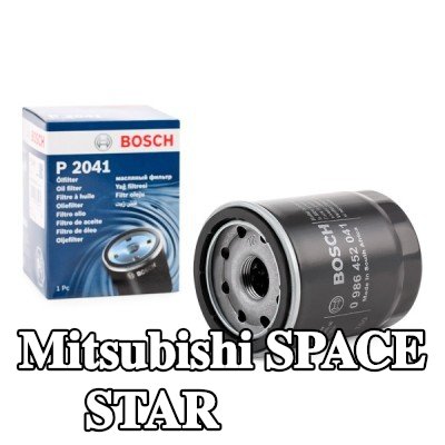 BOSCH فلتر الزيت مع صمام واحد مانع للرجوع — Mitsubishi Space Star