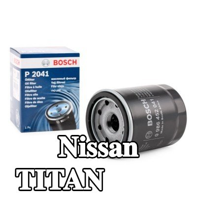 BOSCH فلتر الزيت مع صمام واحد مانع للرجوع — Nissan Titan
