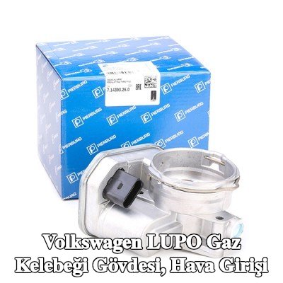 PIERBURG Gaz kelebeği gövdesi, hava girişi — Volkswagen Lupo