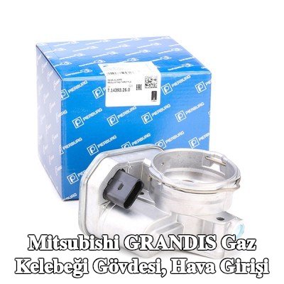 PIERBURG Gaz kelebeği gövdesi, hava girişi — Mitsubishi Grandis