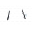 BOSCH Fren balatası seti 14, 2mm, gıcırtı önleyici plaka ile, cıvata/vida ile, montaj kılavuzu ile — Mitsubishi Colt (5)