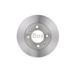 BOSCH Fren diski Dış Çap: 247mm, düz, Yağlanmış, cıvata/vida ile — Peugeot 306 (2)