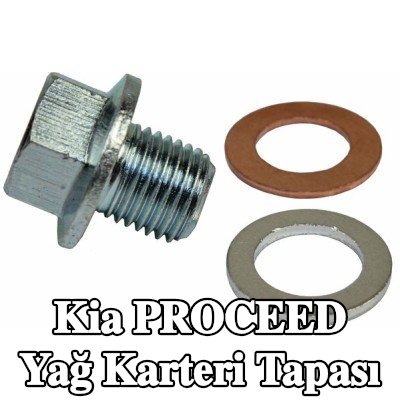 METZGER Yağ karteri tapası M14x1, 5, conta halkalı — Kia Proceed