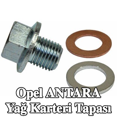 METZGER Yağ karteri tapası M14x1, 5, conta halkalı — Opel Antara