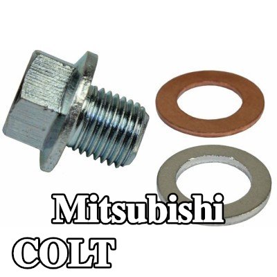 METZGER سدادة حوض الزيت M14x1, 5, مع حلقات مانعة للتسرب — Mitsubishi Colt