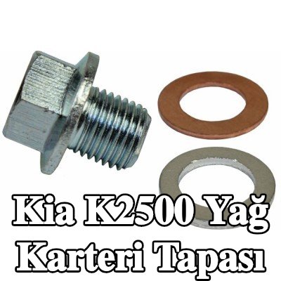 METZGER Yağ karteri tapası M14x1, 5, conta halkalı — Kia K2500