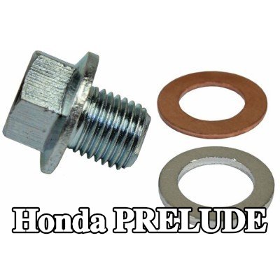 METZGER سدادة حوض الزيت M14x1, 5, مع حلقات مانعة للتسرب — Honda Prelude