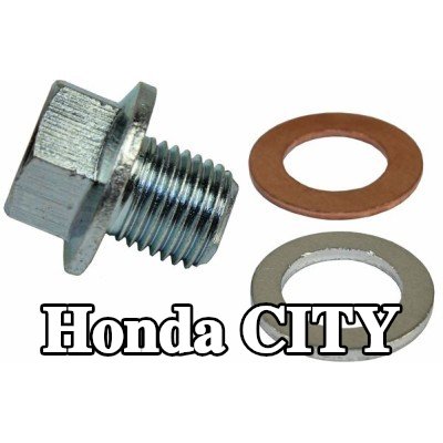 METZGER سدادة حوض الزيت M14x1, 5, مع حلقات مانعة للتسرب — Honda City