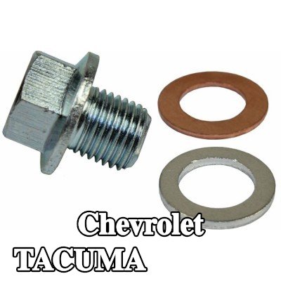 METZGER سدادة حوض الزيت M14x1, 5, مع حلقات مانعة للتسرب — Chevrolet Tacuma