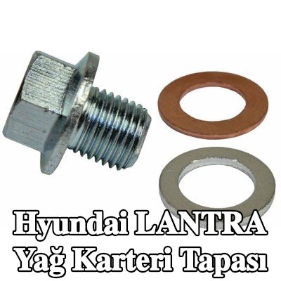 METZGER Yağ karteri tapası M14x1, 5, conta halkalı — 1997 Hyundai Lantra