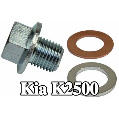 METZGER سدادة حوض الزيت M14x1, 5, مع حلقات مانعة للتسرب — Kia K2500