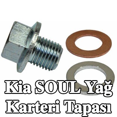 METZGER Yağ karteri tapası M14x1, 5, conta halkalı — Kia Soul