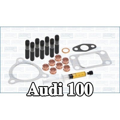 AJUSA مجموعة التثبيت, الشاحن مع الحشيات/الأختام — 1990 Audi 100