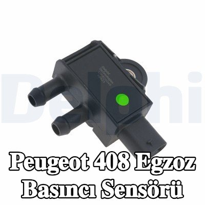 DELPHI Katalitik konvertör öncesi egzoz basınç sensörü — Peugeot 408