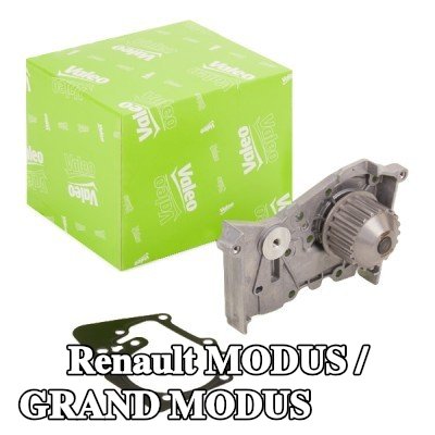 VALEO مضخة مياه بدون غطاء, مع حشيات/مانعات تسرب — 2004 Renault Modus / Grand Modus