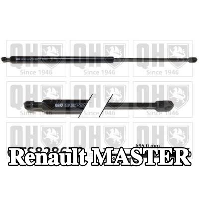 QUINTON HAZELL دعامة الباب الخلفي 695mm — Renault Master