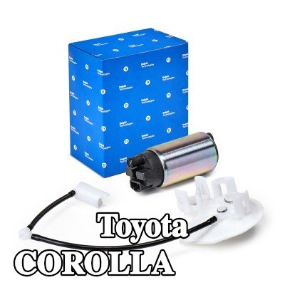DELPHI مضخة وقود كهربائية, مع حشيات/مانعات تسرب, بدون حشية/مانع تسرب — 2012 Toyota Corolla