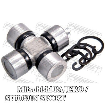 FEBEST مقرنة عمود الدفع الأمامية — 1994 Mitsubishi Pajero / Shogun Sport