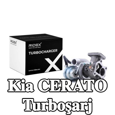 RIDEX Contalı/sızdırmazlık elemanlı turboşarj — 2004 Kia Cerato