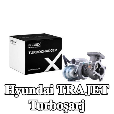 RIDEX Contalı/sızdırmazlık elemanlı turboşarj — Hyundai Trajet