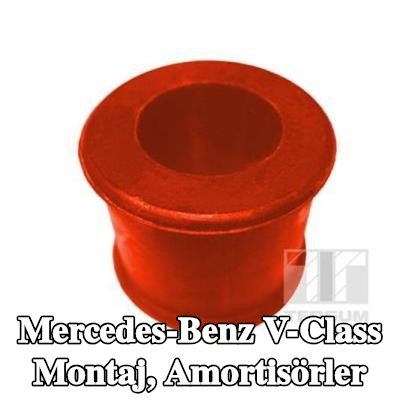 TEDGUM Montaj, amortisörler Alt, Arka Aks her iki taraf, Üst — Mercedes-Benz V-Class