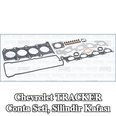 AJUSA Conta seti, silindir kapağı contalı silindir kapağı, valf gövdesi contalı, MULTILAYER STEEL — Chevrolet Tracker
