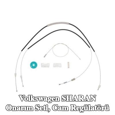 BLIC Onarım Seti, cam regülatörü Arka Sol — Volkswagen Sharan
