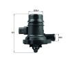 MAHLE Termostat 103°C, contalı/sızdırmaz — Opel Adam (7)