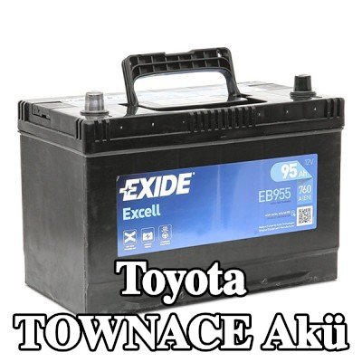EXIDE Excell Akü — 1995 Toyota Townace