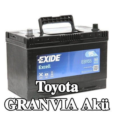 EXIDE Excell Akü — Toyota Granvia