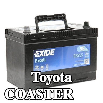 EXIDE بطارية Excell — Toyota Coaster