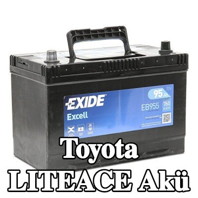 EXIDE Excell Akü — 1997 Toyota Liteace