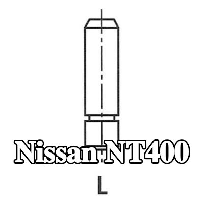FRECCIA أدلة الصمامات — Nissan Nt400