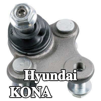 FEBI BILSTEIN مفصل كروي للمحور الأمامي الأيسر, مع مواد تثبيت/تركيب — Hyundai Kona