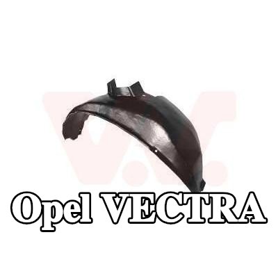VAN WEZEL بطانة قوس العجلة الأمامية اليسرى, بلاستيك — 2002 Opel Vectra