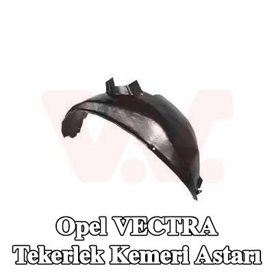VAN WEZEL Tekerlek kemeri kaplaması Sol Ön, Plastik — 2002 Opel Vectra
