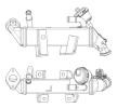 MAHLE EGR valfli EGR soğutucu — Renault Latitude (2)