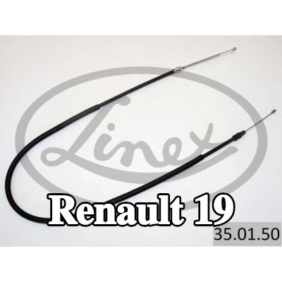 LINEX كابل، فرامل الخدمة — Renault 19
