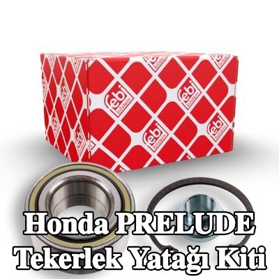 FEBI BILSTEIN Tespit halkalı tekerlek yatağı kiti, aks somunu ile — Honda Prelude