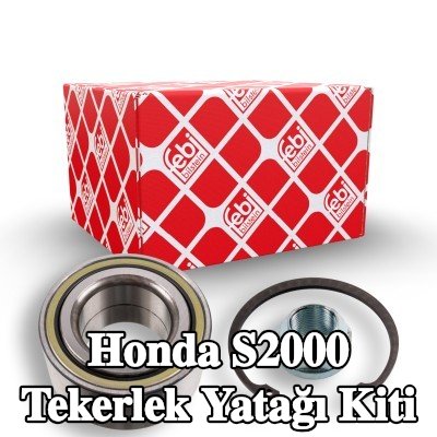 FEBI BILSTEIN Tespit halkalı tekerlek yatağı kiti, aks somunu ile — Honda S2000