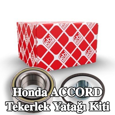 FEBI BILSTEIN Tespit halkalı tekerlek yatağı kiti, aks somunu ile — 2000 Honda Accord