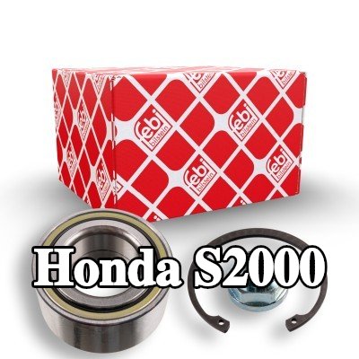 FEBI BILSTEIN طقم محمل العجلة مع حلقة التثبيت, مع صمولة المحور — Honda S2000