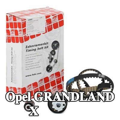 FEBI BILSTEIN مجموعة حزام التوقيت عدد الأسنان: 118, مع مسامير/براغي — Opel Grandland X