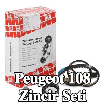 FEBI BILSTEIN Zincir Tahrik Kiti Diş Sayısı: 118, cıvata/vida ile — Peugeot 108