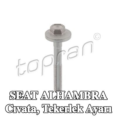 TOPRAN Cıvata, tekerlek ayarı — SEAT Alhambra