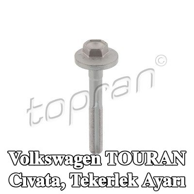 TOPRAN Cıvata, tekerlek ayarı — Volkswagen Touran