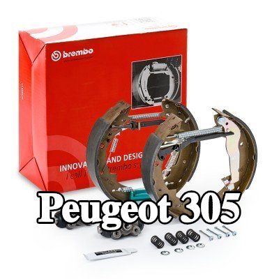 BREMBO طقم فرامل الأسطوانة KIT & FIT — Peugeot 305