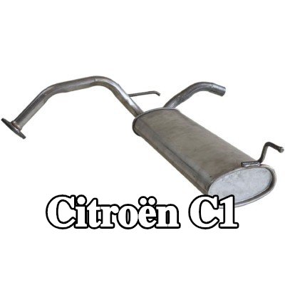 BOSAL كاتم الصوت الخلفي — Citroën C1