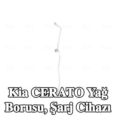 NISSENS Yağ Borusu, şarj cihazı — 2008 Kia Cerato