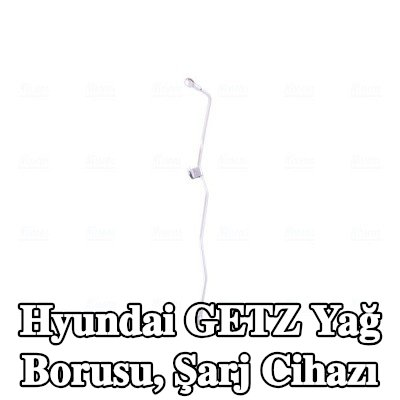 NISSENS Yağ Borusu, şarj cihazı — Hyundai Getz
